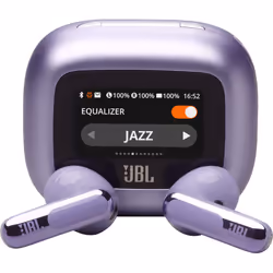 JBL Live Flex 3, Sans fil, 20 - 40000 Hz, Appels/Musique/Sport/Au quotidien, 72,7 g, Casque, Violet