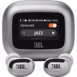 JBL Live Buds 3, Sans fil, 20 - 40000 Hz, Appels/Musique/Sport/Au quotidien, 82,2 g, Casque, Argent