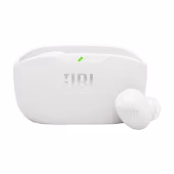 JBL Wave Buds 2, True Wireless Stereo (TWS), Appels/Musique, 20 - 20000 Hz, Casque, Blanc
