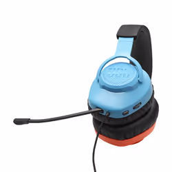 JBL Quantum 100N Casque Avec fil Arceau Jouer Bleu, Rouge - Vue supplémentaire 7