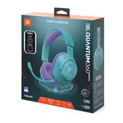 JBL QUANTUM 360 Bluetooth Bleu - Vue supplémentaire 8