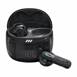 JBL Tune Flex 2 Ghost Edition, True Wireless Stereo (TWS), Appels/Musique, 20 - 20000 Hz, Casque, Noir