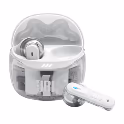 JBL Tune Flex 2 Ghost Edition, True Wireless Stereo (TWS), 20 - 20000 Hz, Appels/Musique, Casque, Blanc