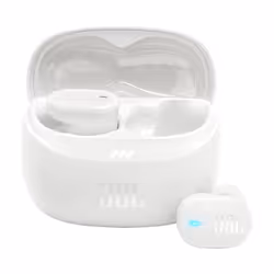 JBL Tune Buds 2, True Wireless Stereo (TWS), Appels/Musique, 20 - 20000 Hz, Casque, Blanc