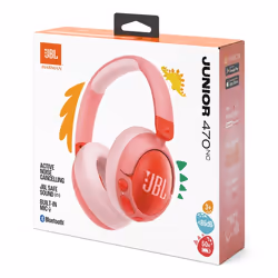 JBL Junior 470NC Casque Sans fil Arceau Type-C Bluetooth Rose - Vue supplémentaire 7
