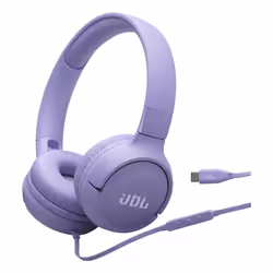 JBL Tune 520C USB-C, Avec fil, Appels/Musique, 10 - 40000 Hz, 150 g, Écouteurs, Lilas