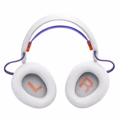 JBL Quantum 650 Casque Sans fil Arceau Gaming USB Type-C Bluetooth Violet, Blanc - Vue supplémentaire 5