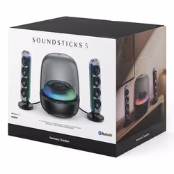 Harman/Kardon SoundSticks 5 set d'enceintes 190 W Universel Noir 2.1 canaux Bluetooth - Vue supplémentaire 3