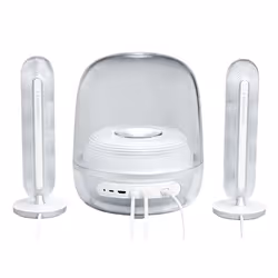 Harman/Kardon SoundSticks 5 set d'enceintes 190 W Blanc 2.1 canaux Bluetooth - Vue supplémentaire 3
