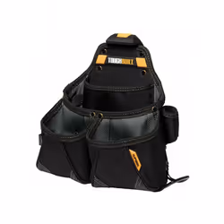 tb-ct-02 sac à outils de coffrage robuste. la pochette cliptech™ s'accroche et se décroche de n'importe quelle ceinture. plac ...