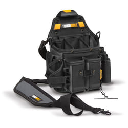 Sac à outils pour compagnon électricien + bandoulière tb-ct-114 tough built