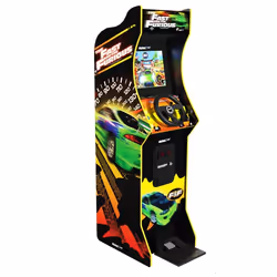 Arcade1Up The Fast & The Furious, Borne de jeux arcade Candy, The Fast & The Furious, unisexe, 43,2 cm (17"), LCD, Multicolor ...