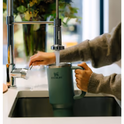 Stanley Quencher H2.0​ FlowState Tumbler 1.2L 1200 ml Vert Acier inoxydable - Vue supplémentaire 4