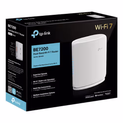TP-Link Archer BE450 routeur sans fil Multi-Gigabit Ethernet Bi-bande (2,4 GHz / 5 GHz) Blanc - Vue supplémentaire 4