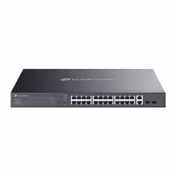TP-Link Omada ES228GMP, Géré, Gigabit Ethernet (10/100/1000), Connexion Ethernet, supportant l'alimentation via ce port (PoE) ...