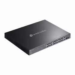 TP-Link Omada ES228GMP commutateur réseau Géré Gigabit Ethernet (10/100/1000) Connexion Ethernet, supportant l'alimentation via ce port (PoE) Noir - Vue supplémentaire 4