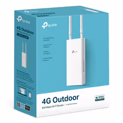 TP-Link TL-MR100-OUTDOOR routeur sans fil Fast Ethernet Monobande (2,4 GHz) 4G Blanc - Vue supplémentaire 4