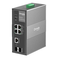TP-Link IES206GPP commutateur réseau Géré Gigabit Ethernet (10/100/1000) Connexion Ethernet, supportant l'alimentation via ce port (PoE) Noir