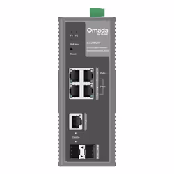 TP-Link IES206GPP commutateur réseau Géré Gigabit Ethernet (10/100/1000) Connexion Ethernet, supportant l'alimentation via ce port (PoE) Noir - Vue supplémentaire 2