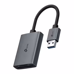 TP-Link UA430, MicroSD (TransFlash), SD, Gris, CE, FCC, RoHS, BSMI, USB 3.2 Gen 1 (3.1 Gen 1) Type-C, 48,4 mm, 34,2 mm