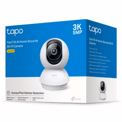 TP-Link Tapo C230 Bulbe Caméra de sécurité IP Intérieure 2880 x 1620 pixels Au plafond/à poser