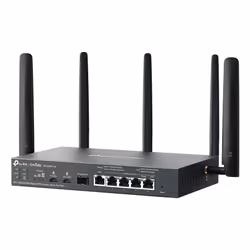 TP-Link ER706WP-4G routeur sans fil Gigabit Ethernet Bi-bande (2,4 GHz / 5 GHz) Noir