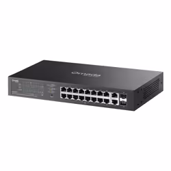OMADA ES220GP commutateur réseau Géré Gigabit Ethernet (10/100/1000) Connexion Ethernet, supportant l'alimentation via ce port (PoE) Noir - Vue supplémentaire 3