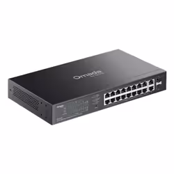 OMADA ES220GP commutateur réseau Géré Gigabit Ethernet (10/100/1000) Connexion Ethernet, supportant l'alimentation via ce port (PoE) Noir - Vue supplémentaire 4