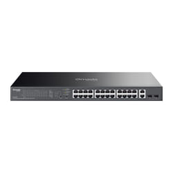 OMADA ES228GP commutateur réseau Géré L2 Gigabit Ethernet (10/100/1000) Connexion Ethernet, supportant l'alimentation via ce port (PoE) Noir