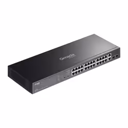 OMADA ES228GP commutateur réseau Géré L2 Gigabit Ethernet (10/100/1000) Connexion Ethernet, supportant l'alimentation via ce port (PoE) Noir - Vue supplémentaire 4