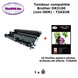 Tambour compatible DR2100 pour imprimante Brother DCP 7030 7040 7045N - T3AZUR