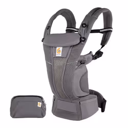 ERGOBABY - Porte bébé Omni Breeze Gris Anthracite