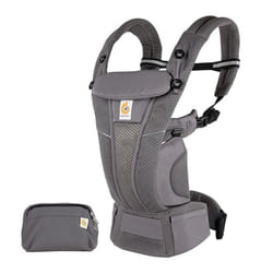 ERGOBABY - Porte bébé Omni Breeze Gris Anthracite