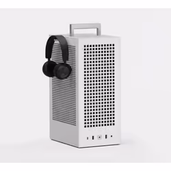HYTE Revolt 3, Small Form Factor (SFF), PC, Blanc, ITX, ABS, Aluminium, Acier, maison/bureau