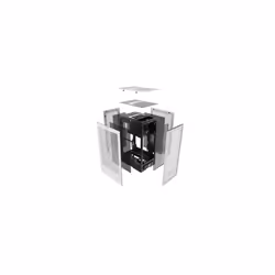 HYTE Revolt 3 Small Form Factor (SFF) Blanc