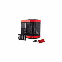 HYTE Y60 Midi Tower Noir, Rouge