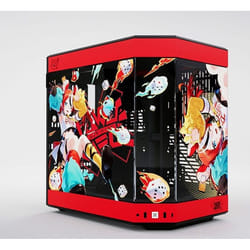 HYTE Hakos Baelz Y60 Midi Tower Noir, Rouge