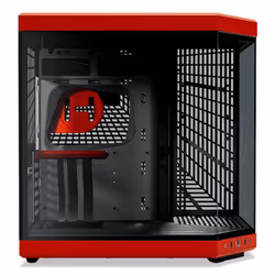 HYTE Y70 Midi Tower Noir, Rouge