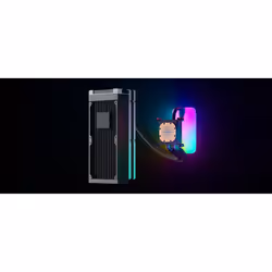 HYTE THICC Q60 Processeur Kit de refroidissement du liquide 12 cm Noir, Blanc 2 pièce(s) - Vue supplémentaire 5