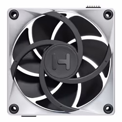 HYTE THICC FP12 Processeur Ventilateur 12 cm Noir, Blanc 3 pièce(s) - Vue supplémentaire 5