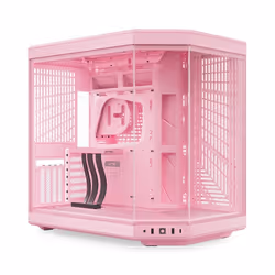 Boîtier ATX - HYTE - Y70 - Esthétique Moderne - Double Chambre - Lait de Fraise
