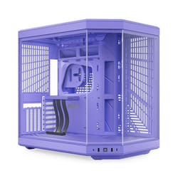 Boîtier PC - HYTE - Y70 - Double Chambre - Couleur Lait Taro - Grande Capacité de Refroidissement
