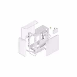 HYTE X50 AIR MID TOWER CASE SNOW WHITE - Vue supplémentaire 7