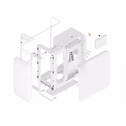 HYTE X50 Midi Tower Blanc - Vue supplémentaire 7