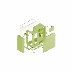 HYTE X50 MID TOWER CASE MATCHA MILK - Vue supplémentaire 7