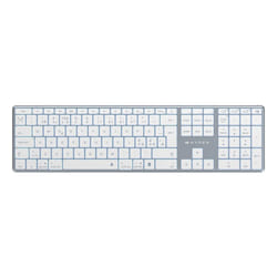 HYPER HS2310NO clavier maison/bureau Bluetooth QWERTY Nordique Gris