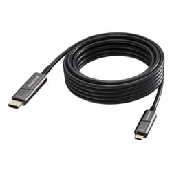 Vision TC 10MUSBCHDMI+/BL câble vidéo et adaptateur 10 m USB Type-C HDMI Type A (Standard) Noir
