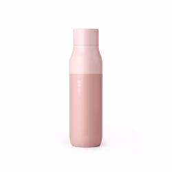 LARQ Bottle PureVis, 500 ml, Utilisation quotidienne, Fitness, Randonnée, Sports, Rose, Acier inoxydable, Himalayan Pink, Adu ...