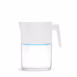 LARQ PureVis, Filtre à eau pour carafe, 1,9 L, Transparent, Blanc