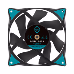 Iceberg Thermal IceGALE Boitier PC Ventilateur 12 cm Noir 1 pièce(s)